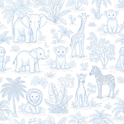 TENCEL Safari Toile Pyjamas (2-Piece Set)