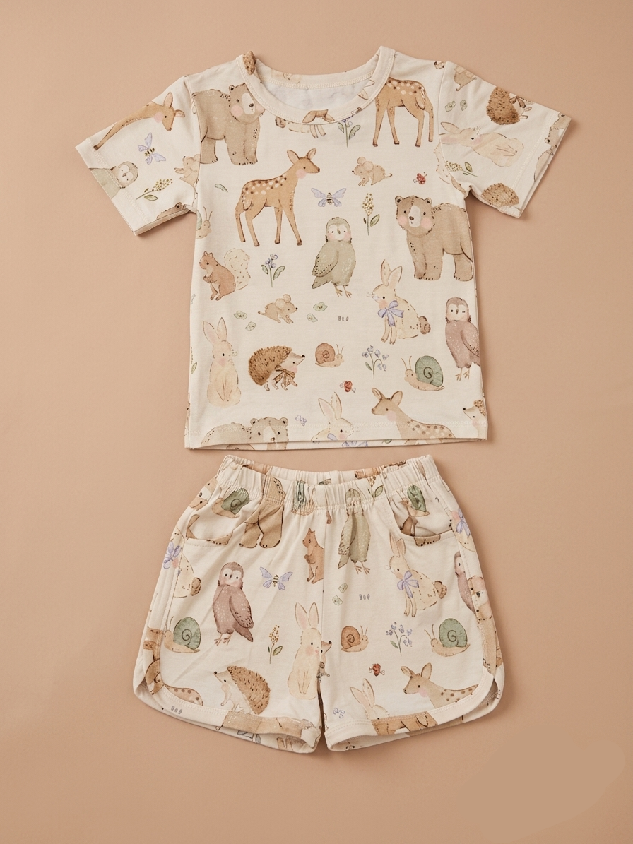 TENCEL Forest Friends Daywear (2-Piece Set)