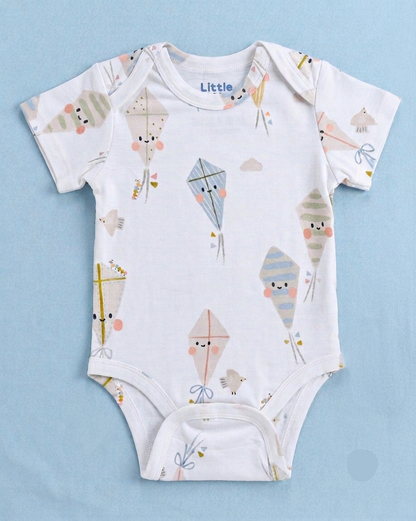 Kites Onesie with Magnetic Snaps